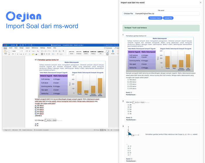 Oejian Exam browser